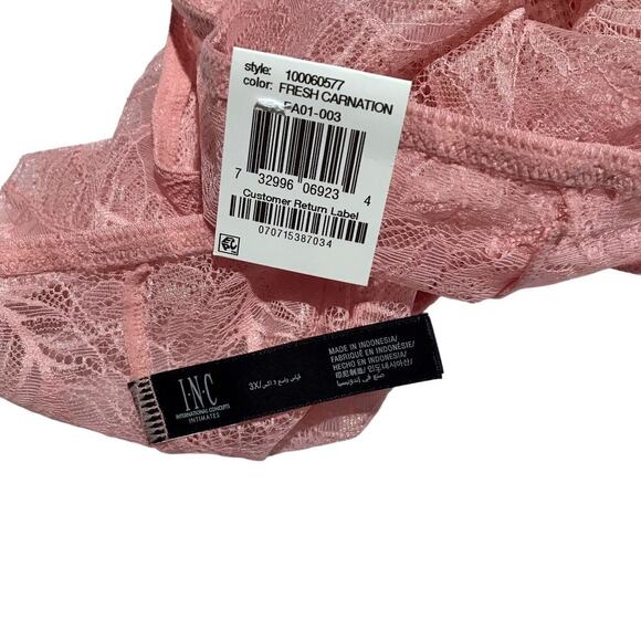 Inc International Concepts NWT Pink Boyshort Panty Women 3X - Picture 6 of 7